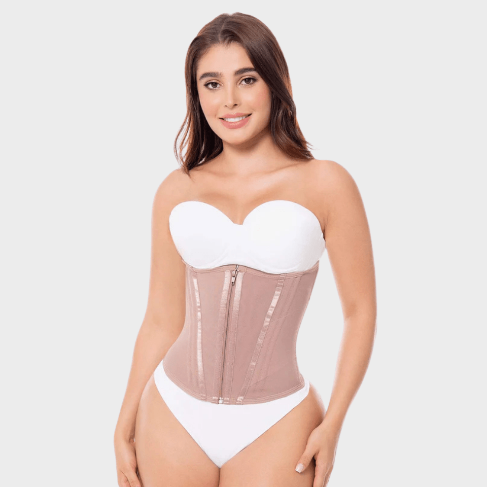 Faja Cinturilla Reloj de Arena Corta - BELLACURVA MX